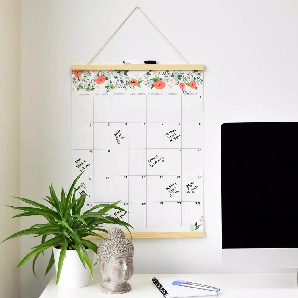 Memo Boards WallPops Garden Rose Dry Erase Tapestry Memo Board 4 Memo Boards WallPops Garden Rose Dry Erase Tapestry Memo Board - Image 2