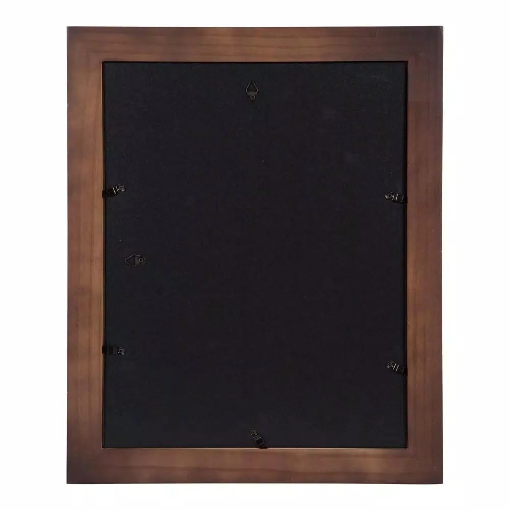Picture Frames DesignOvation Museum 11×14 Matted To 8×10 Walnut Brown Picture Frame Set Of 4 7 Picture Frames DesignOvation Museum 11×14 Matted To 8×10 Walnut Brown Picture Frame Set Of 4 - Image 5