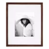 Picture Frames DesignOvation Gallery 13 In. X 16 In. Matted To 8 In. X 10 In. Walnut Brown Picture Frame