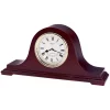 Table Clocks Bulova Bent Wood Case With Walnut Mantel Chime Clock -SAFAVIEH Shop walnut bulova table clocks b1929 64 1000