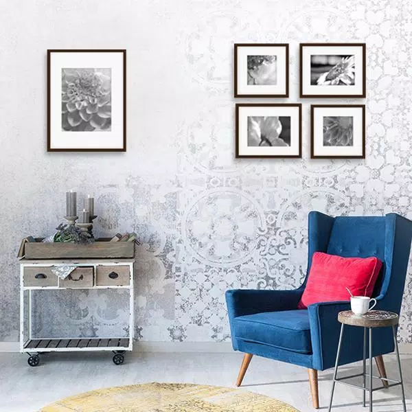 Picture Frames Pinnacle Wall Kit Walnut Picture Frame (5-Pack) 7 Picture Frames Pinnacle Wall Kit Walnut Picture Frame (5-Pack) - Image 5