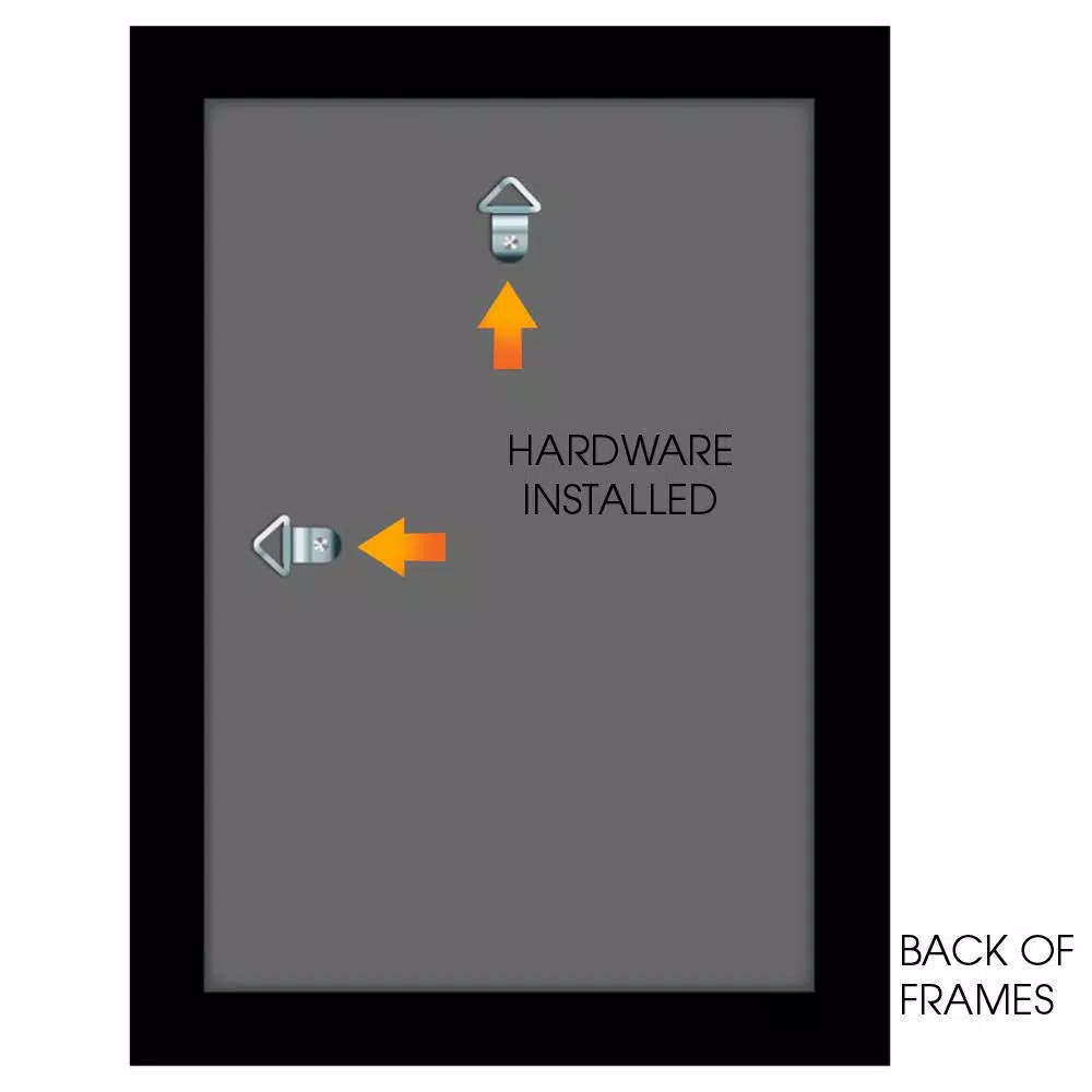 Picture Frames Pinnacle Wall Kit Walnut Picture Frame (5-Pack) 5 Picture Frames Pinnacle Wall Kit Walnut Picture Frame (5-Pack) - Image 3