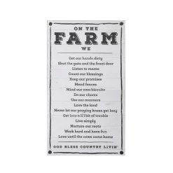 Wall Signs 3R Studios 26 In. X 15 In. “On The Farm” Wall Art
