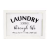 Wall Signs 3R Studios “Laundry Sorting Through Life One Load At A Time” -SAFAVIEH Shop white 3r studios wall signs ec0310 64 1000
