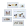 Picture Frames Pinnacle One Happy Family White And Gold Picture Frame (Set Of 6) -SAFAVIEH Shop white and gold pinnacle picture frames 18fw1617e 64 1000
