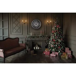 Wall Clocks Bulova 16.5 In. H X 16.5 In. W Round Indoor-Outdoor Wall Clock With Bluetooth Technology -SAFAVIEH Shop white bulova wall clocks c4878 1f 1000