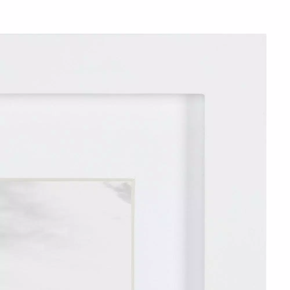 Picture Frames DesignOvation Gallery 5 In. X 7 In. Matted To 3.5 In. X 5 In. White Picture Frame (Set Of 4) 6 Picture Frames DesignOvation Gallery 5 In. X 7 In. Matted To 3.5 In. X 5 In. White Picture Frame (Set Of 4) - Image 4
