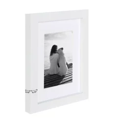 Picture Frames DesignOvation Gallery 5 In. X 7 In. Matted To 3.5 In. X 5 In. White Picture Frame (Set Of 4) 12 Picture Frames DesignOvation Gallery 5 In. X 7 In. Matted To 3.5 In. X 5 In. White Picture Frame (Set Of 4) -SAFAVIEH Shop white designovation picture frames 212309 4f 1000
