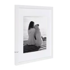 Picture Frames DesignOvation Gallery 11 In. X 14 In. Matted To 8 In. X 10 In. White Picture Frame (Set Of 4) -SAFAVIEH Shop white designovation picture frames 212311 4f 1000