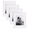 Picture Frames DesignOvation Gallery 11 In. X 14 In. Matted To 8 In. X 10 In. White Picture Frame (Set Of 4) -SAFAVIEH Shop white designovation picture frames 212311 64 1000
