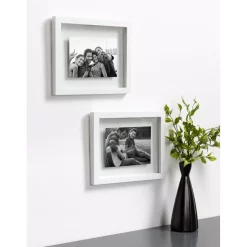 Picture Frames DesignOvation Gallery 8×10 Float White Picture Frame (Set Of 4) 15 Picture Frames DesignOvation Gallery 8×10 Float White Picture Frame (Set Of 4) -SAFAVIEH Shop white designovation picture frames 213642 31 1000
