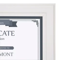 Picture Frames DesignOvation Kieva 8.5 In. X 11 In. White Picture Frame (Set Of 6) -SAFAVIEH Shop white designovation picture frames 213656 1f 1000