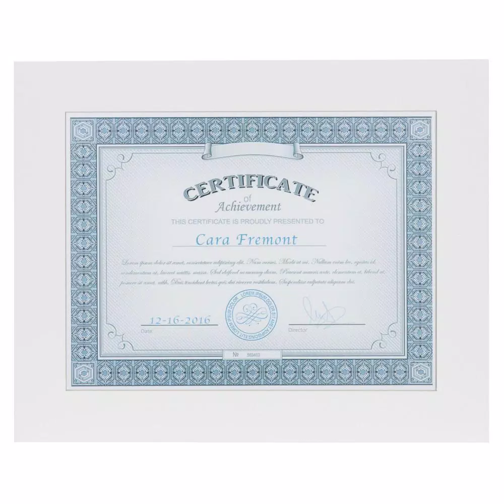 Picture Frames DesignOvation Museum 8.5 In. X 11 White Picture Frame (Set Of 4) 4 Picture Frames DesignOvation Museum 8.5 In. X 11 White Picture Frame (Set Of 4) - Image 2