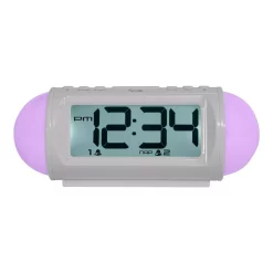 Table Clocks Equity By La Crosse Mood Light 7.25 In. LED Alarm Table Clock With Nature Sounds And MP3 Aux-Input -SAFAVIEH Shop white equity by la crosse table clocks 31112 44 1000