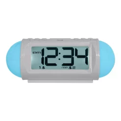 Table Clocks Equity By La Crosse Mood Light 7.25 In. LED Alarm Table Clock With Nature Sounds And MP3 Aux-Input -SAFAVIEH Shop white equity by la crosse table clocks 31112 c3 1000