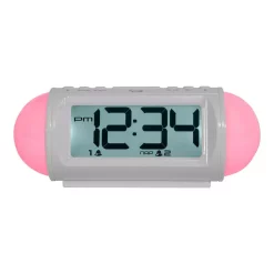 Table Clocks Equity By La Crosse Mood Light 7.25 In. LED Alarm Table Clock With Nature Sounds And MP3 Aux-Input -SAFAVIEH Shop white equity by la crosse table clocks 31112 fa 1000