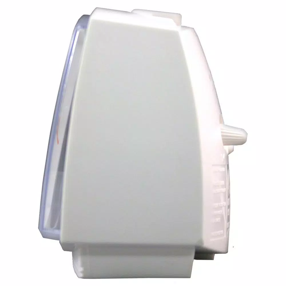 Table Clocks Equity By La Crosse 3 In. Tall Electrical Analog White Alarm Clock With Backlight 8 Table Clocks Equity By La Crosse 3 In. Tall Electrical Analog White Alarm Clock With Backlight - Image 6