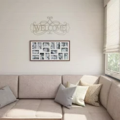 Wall Signs Lavish Home “Welcome” Decorative Rustic Metal Cutout Wall Sign 13 Wall Signs Lavish Home “Welcome” Decorative Rustic Metal Cutout Wall Sign -SAFAVIEH Shop white lavish home wall signs hw0200060 44 1000