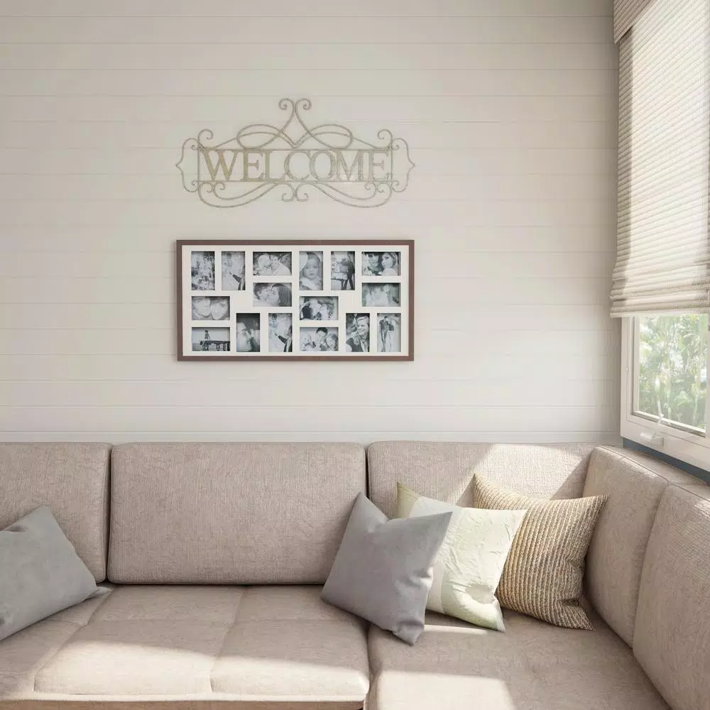 Wall Signs Lavish Home “Welcome” Decorative Rustic Metal Cutout Wall Sign 7 Wall Signs Lavish Home “Welcome” Decorative Rustic Metal Cutout Wall Sign - Image 5
