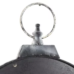 Wall Clocks LITTON LANE 32 In. X 24 In. London Inspired Antique Round Wall Clock -SAFAVIEH Shop white litton lane wall clocks 52118 1f 1000