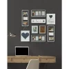 Picture Frames Pinnacle Heart Decor White Collage Kit Picture Frame