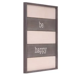 Wall Signs Pinnacle Be Happy Wood Plank Decorative Sign 9 Wall Signs Pinnacle Be Happy Wood Plank Decorative Sign -SAFAVIEH Shop white pinnacle wall signs 1805 3720 4f 1000
