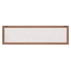 Wall Signs Pinnacle 11 In. X 38 In. Rustic White Farmhouse Tin Enamel Decorative Sign -SAFAVIEH Shop white pinnacle wall signs 1807 3857 fa 1000