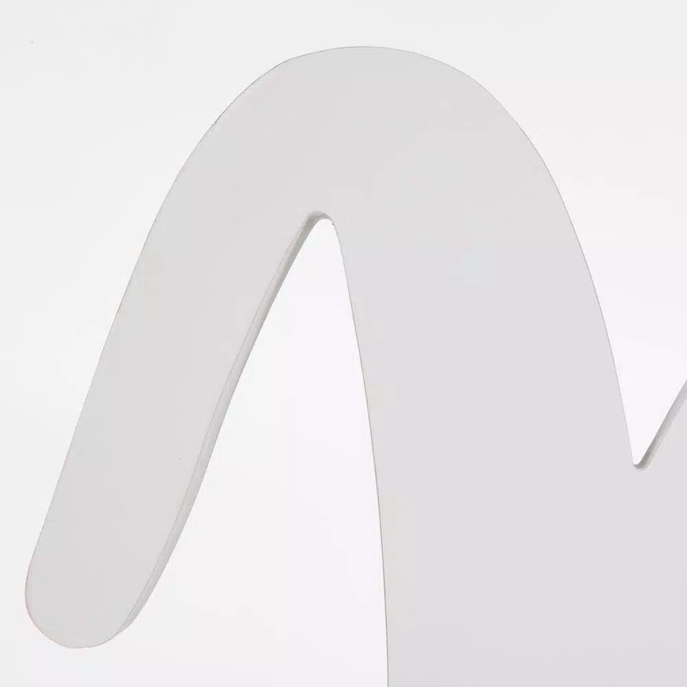 Wall Signs Pinnacle Script XOXO White Wood Decorative Sign 7 Wall Signs Pinnacle Script XOXO White Wood Decorative Sign - Image 5