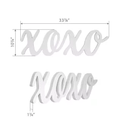 Wall Signs Pinnacle Script XOXO White Wood Decorative Sign 13 Wall Signs Pinnacle Script XOXO White Wood Decorative Sign -SAFAVIEH Shop white pinnacle wall signs 18fw1600e fa 1000