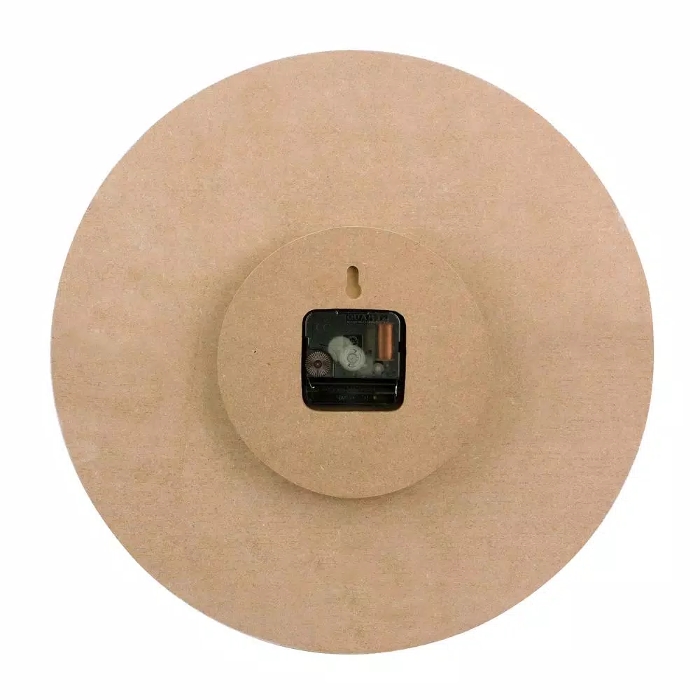 Wall Clocks Stonebriar Collection Coastal Worn Blue And White Wooden Wall Clock 6 Wall Clocks Stonebriar Collection Coastal Worn Blue And White Wooden Wall Clock - Image 4