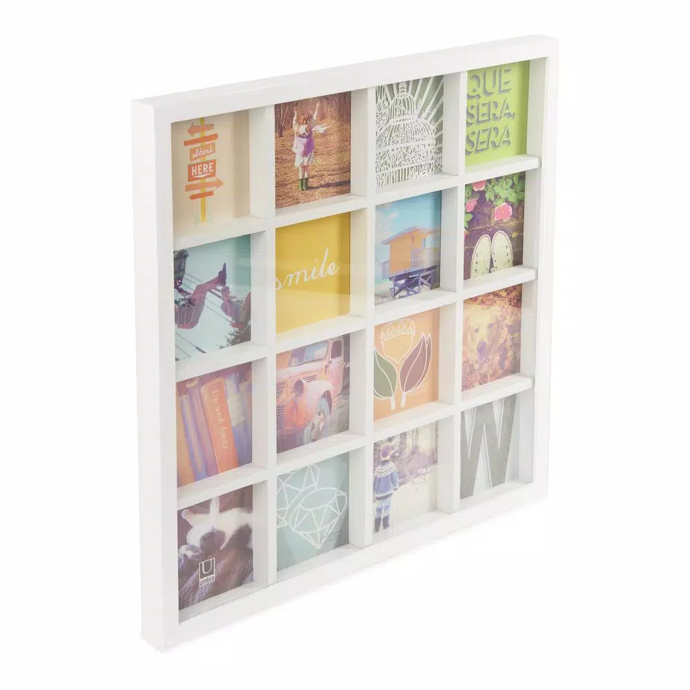 Picture Frames Umbra Gridart White Picture Frame 4 Picture Frames Umbra Gridart White Picture Frame - Image 2